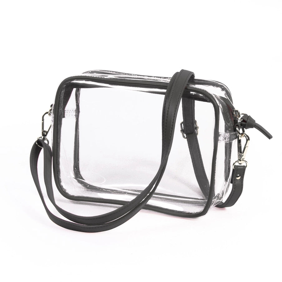Bridget Clear Bag w/ Black Trim