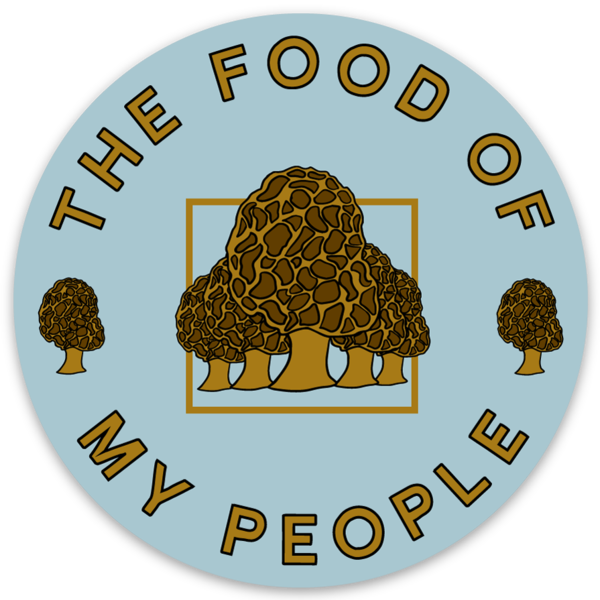 Morels - Food of My People - Sticker