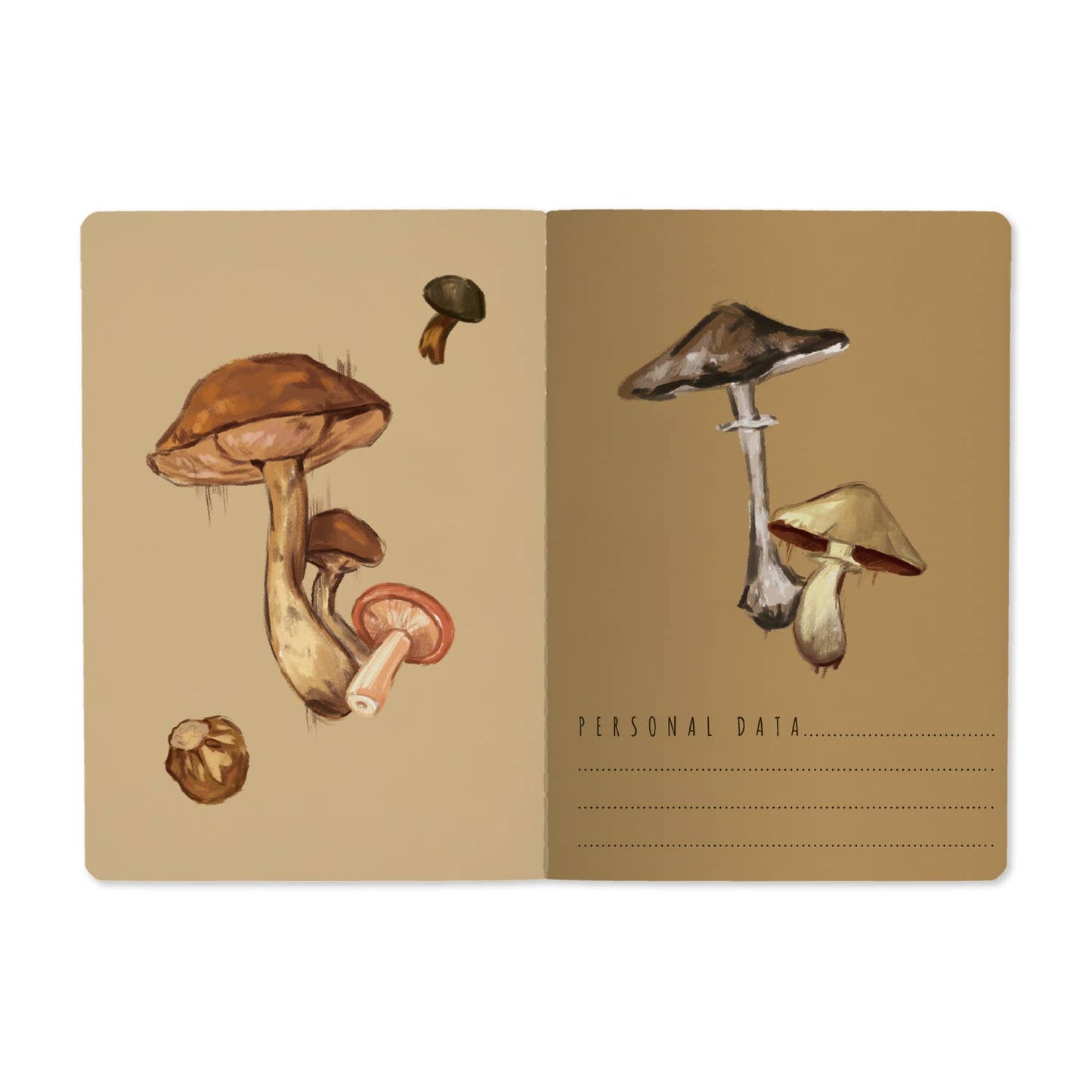 Mushroom Whimsy Notebook