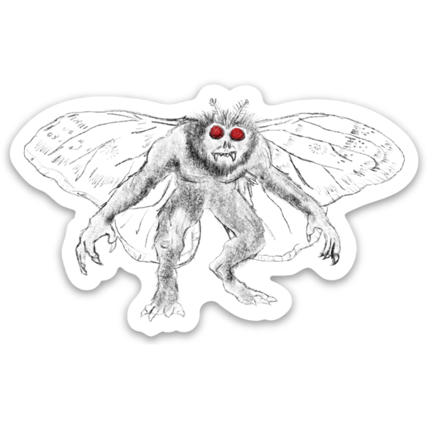 Mothman Sticker