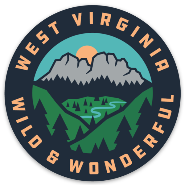 Wild & Wonderful Scenery Sticker