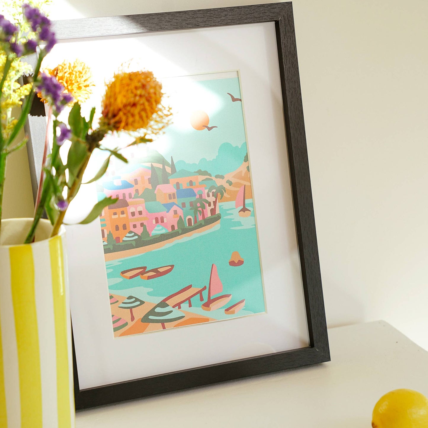 Under the Italian Sun – Tuscan Landscape Paint by Number Kit