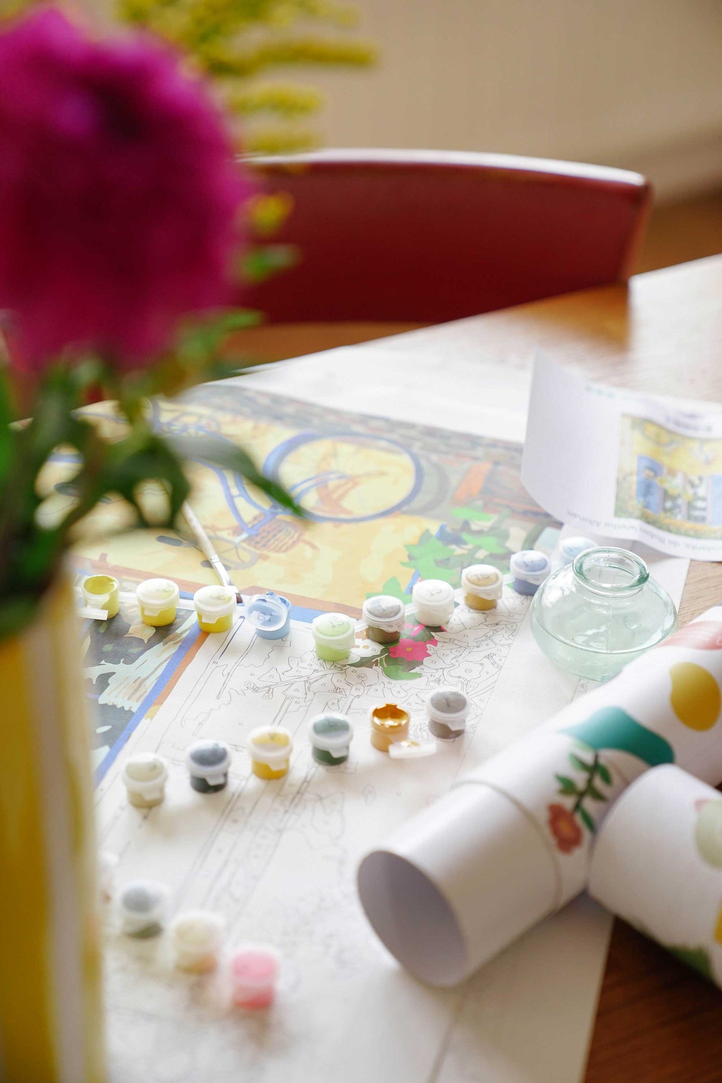 A Woman of Independent Means – Vibrant Paint by Number Kit