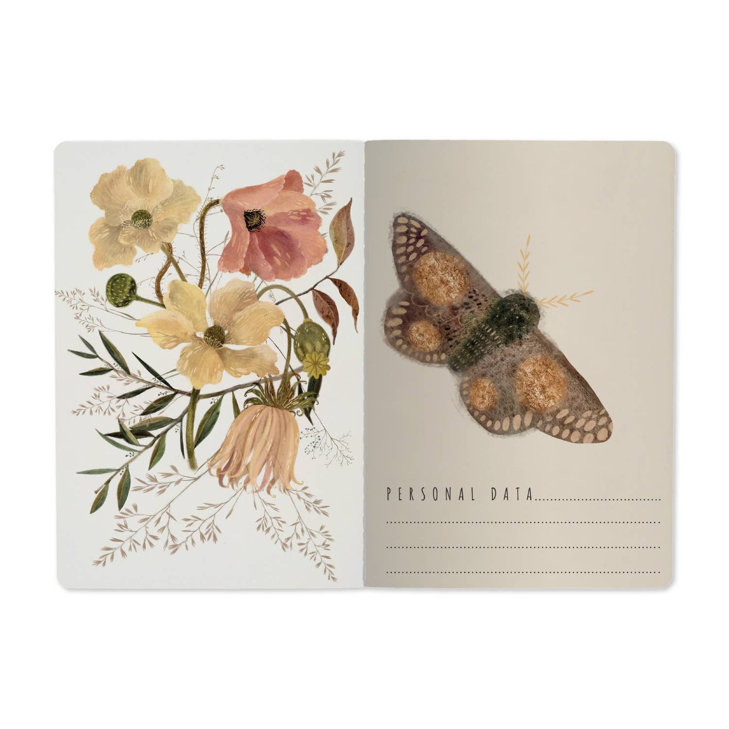 Soft Bloom Notebook