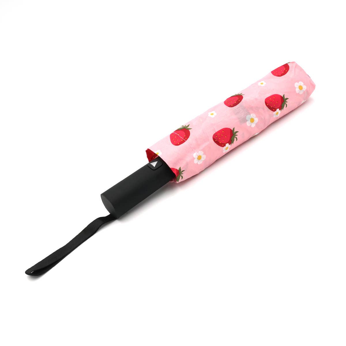 Auto Open Strawberry Compact Umbrella