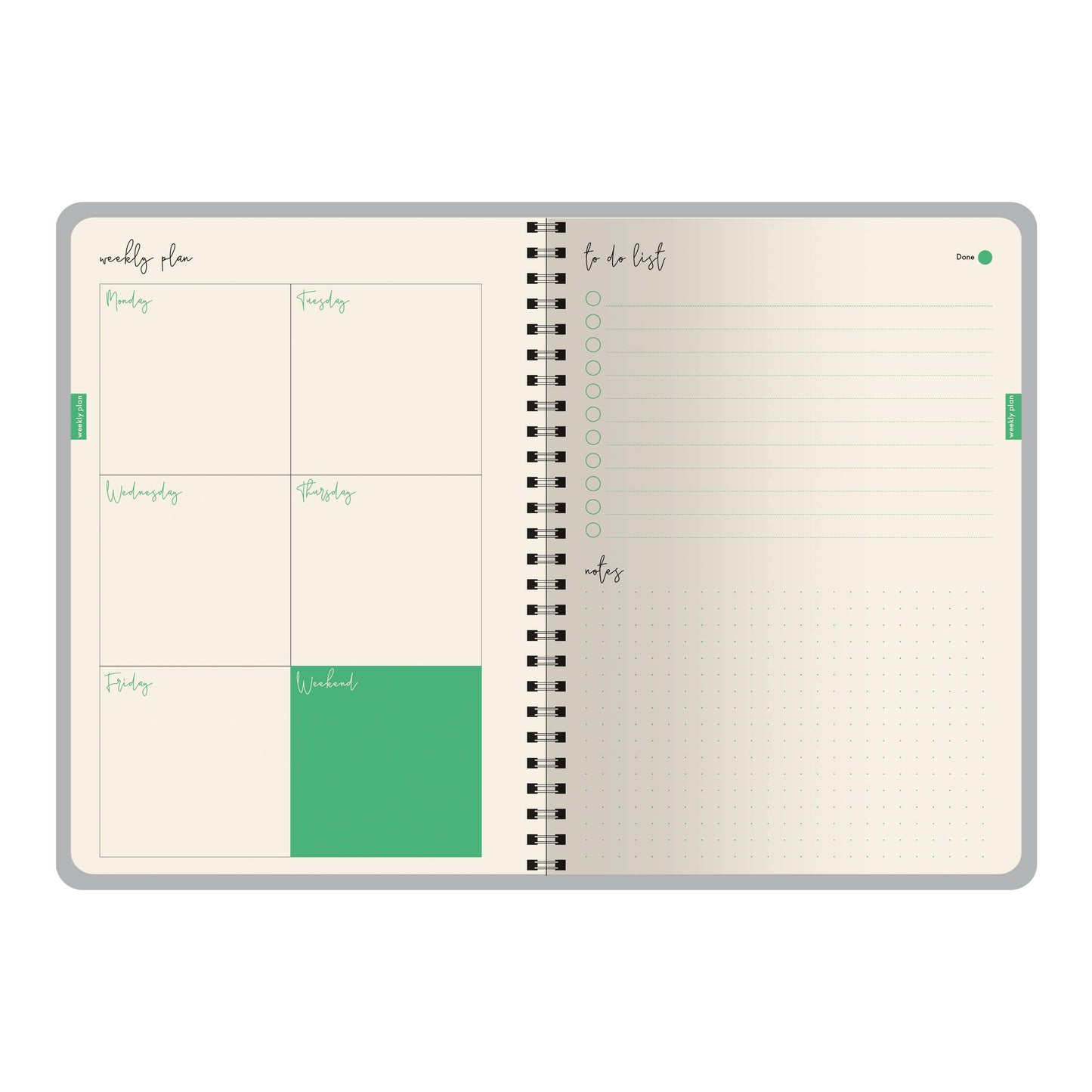 A5 ArtPlanner – Weekly Diary with Notes | Peonies & Butterflies Cover