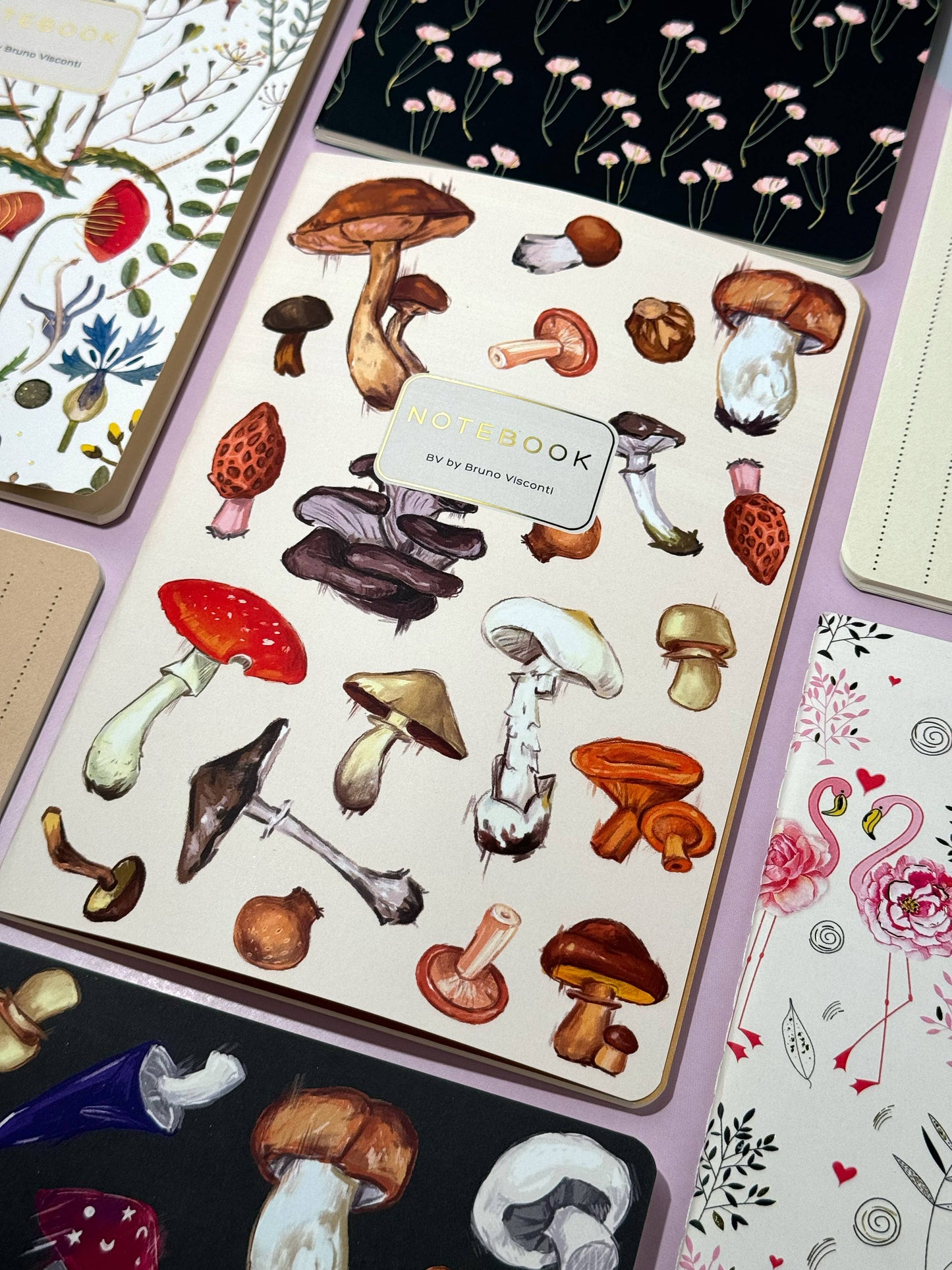 Mushroom Whimsy Notebook