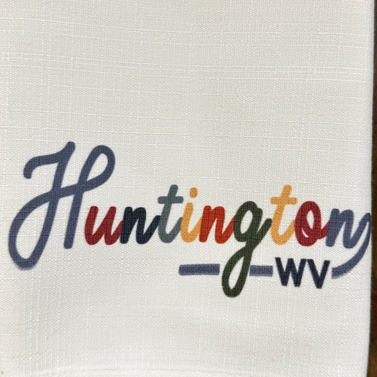 Bloomsbury Huntington WV Tea Towel