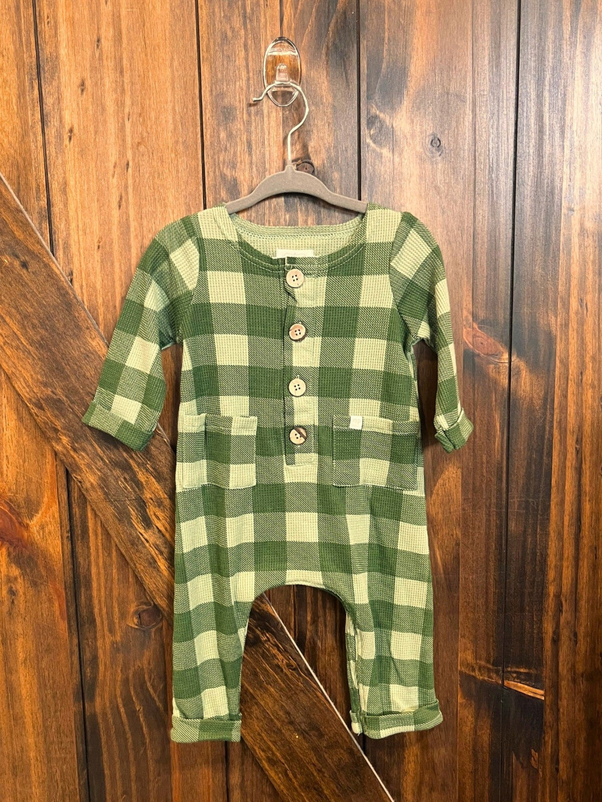 Waffle Green Tonal 010086