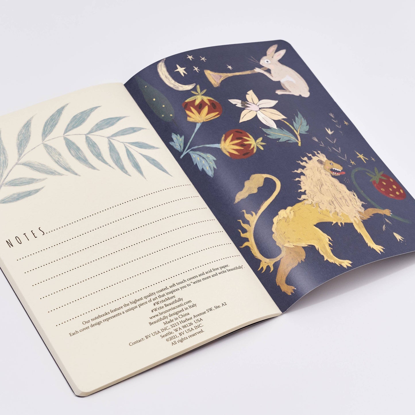 Enchanted Meadow Notebook – Where Magic Grows Wild