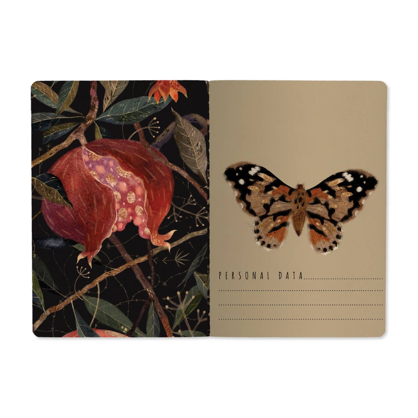 Crimson Night Notebook