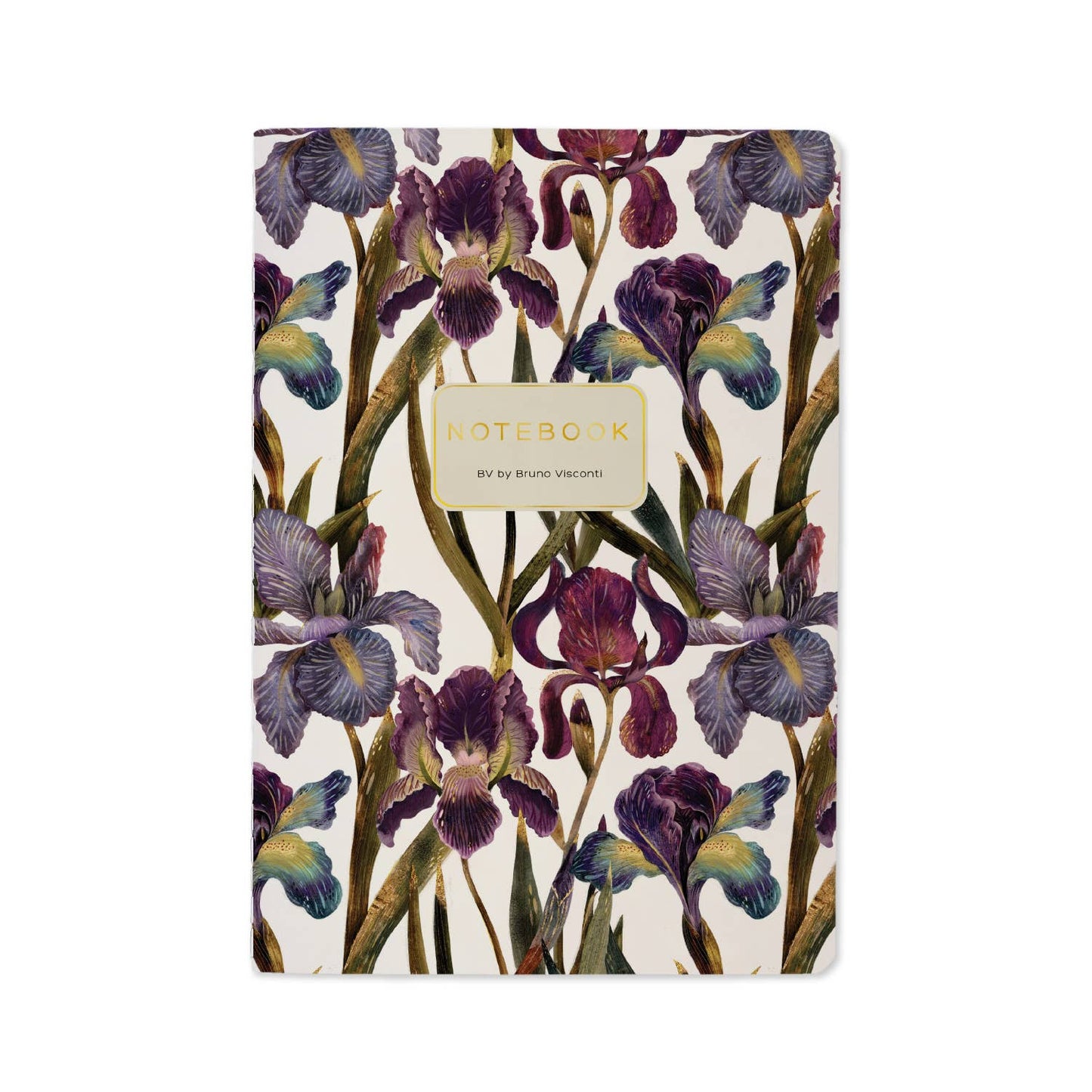 Midnight Irises Notebook