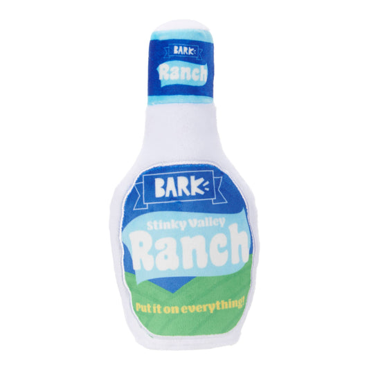 Stinky Valley Ranch Dog Toy – Squeaky Crinkle Plush for Dogs