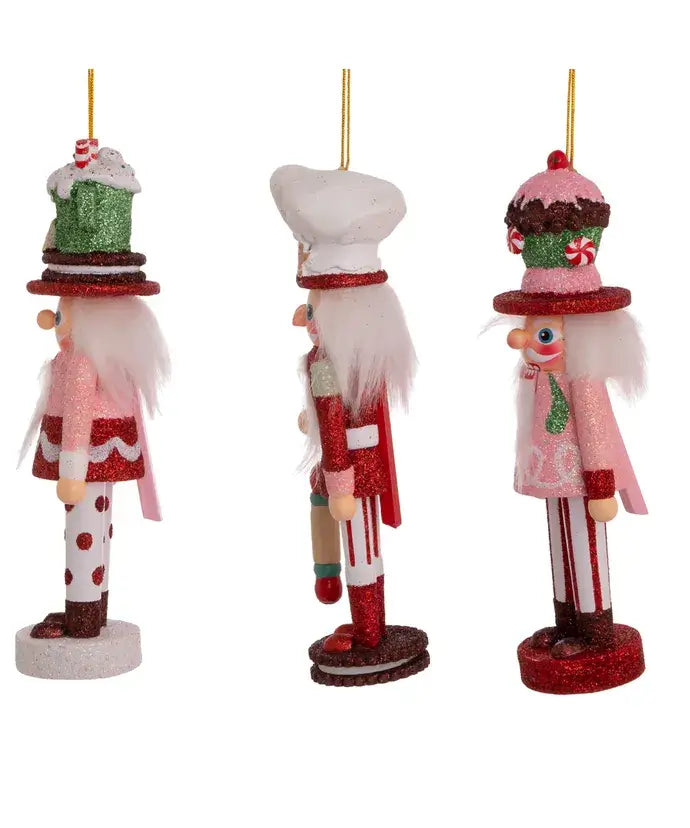 GINGERBREAD NUTCRACKER ORNAMENTS