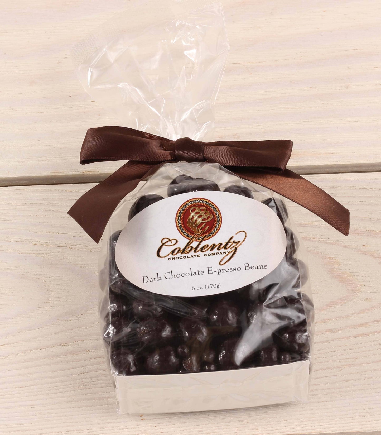 Dark Espresso Beans Bag With Bow