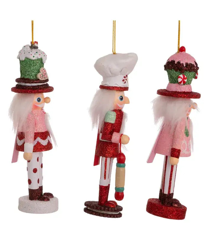 GINGERBREAD NUTCRACKER ORNAMENTS