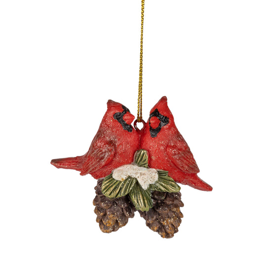 Red Cardinal Pair Ornament