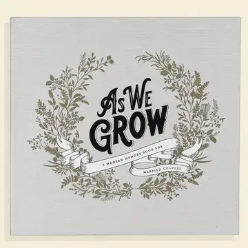 As We Grow Memory Book