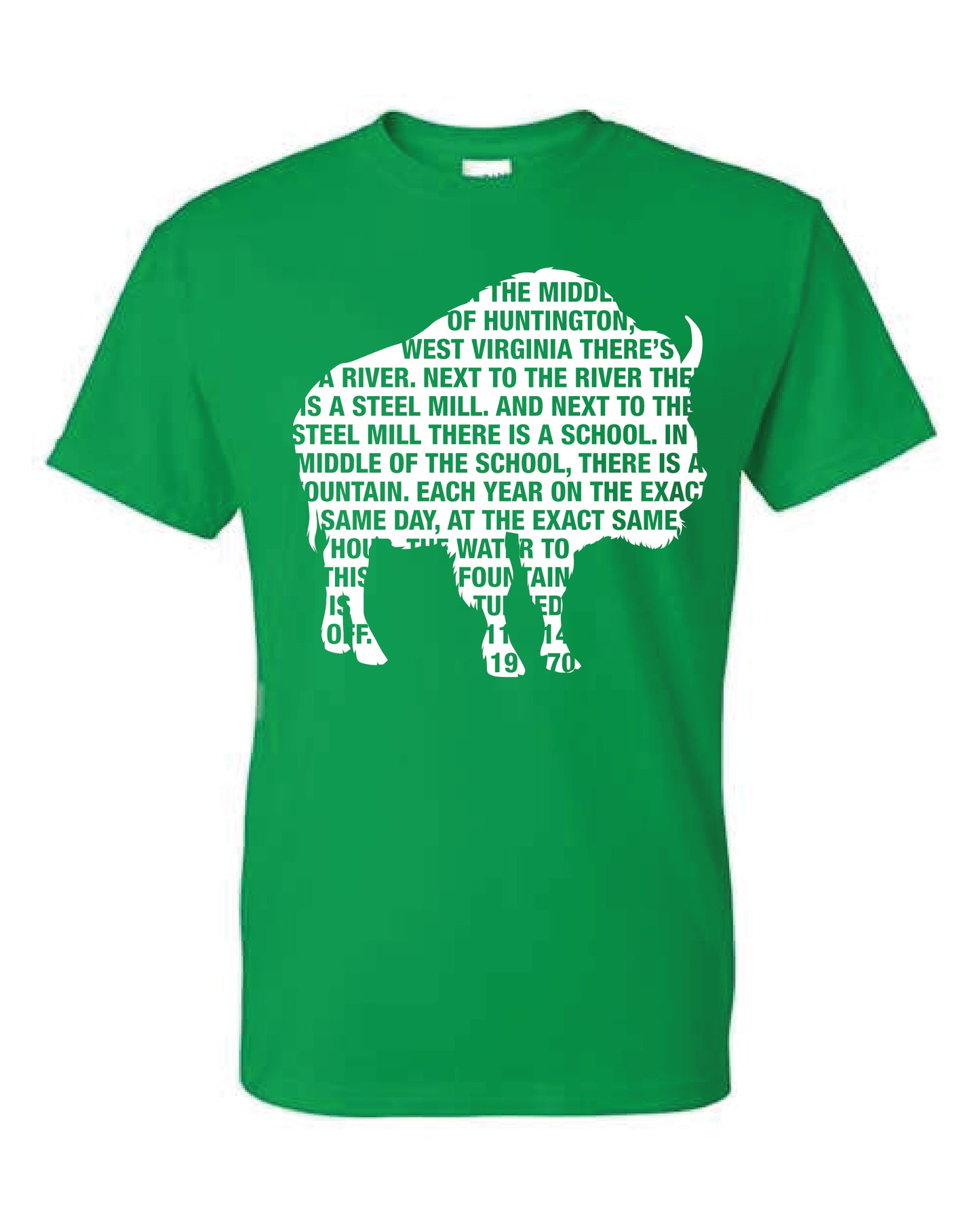 Buffalo Green Crew Neck Short Sleeve