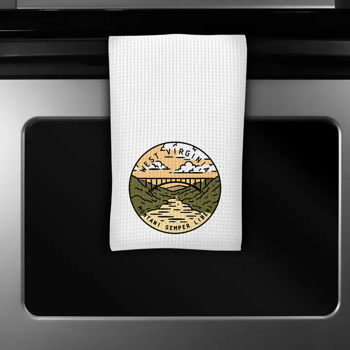 West Virginia Kitchen Dishtowel