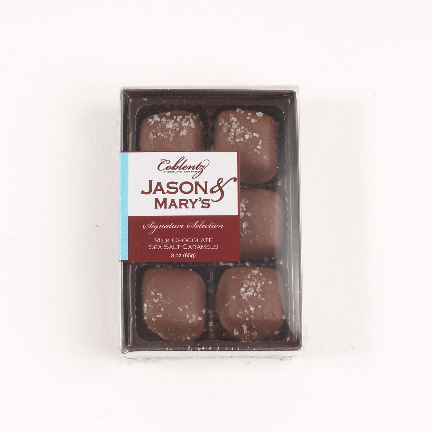 Milk Chocolate Sea Salt Caramels Gift Box