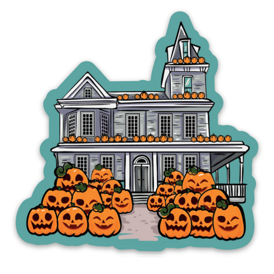 Kenova Pumpkin House - Sticker