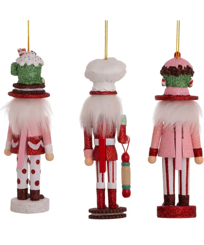 GINGERBREAD NUTCRACKER ORNAMENTS