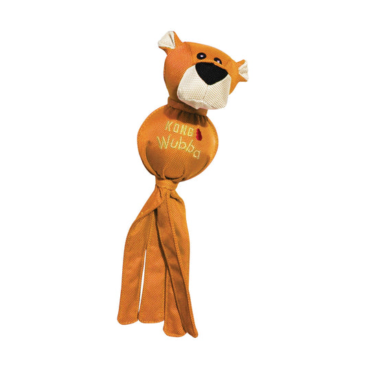 KONG Wubba Ballistic Friends – Durable Squeaky Tug & Fetch Dog Toy