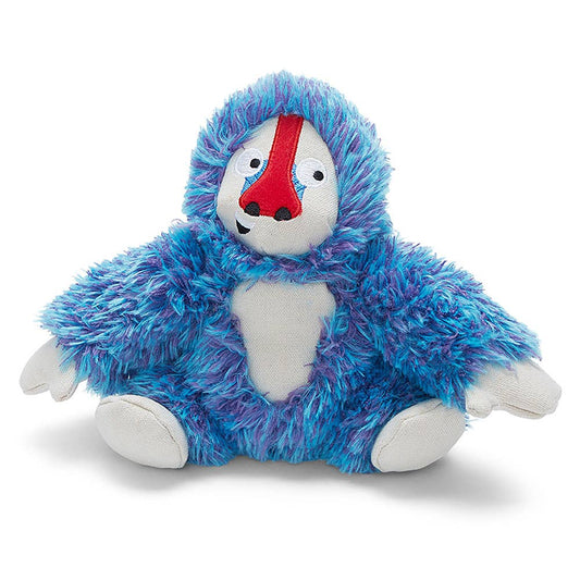 Zeke the Cheeky Monkey Dog Toy – Plush 4th of July Toy with Hidden Spiky Squeaker Ball