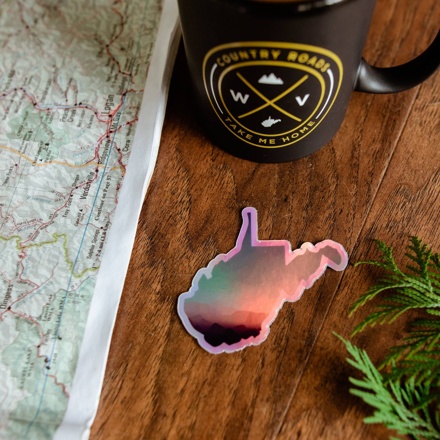 Holographic Misty Taste Of Moonshine - Sticker