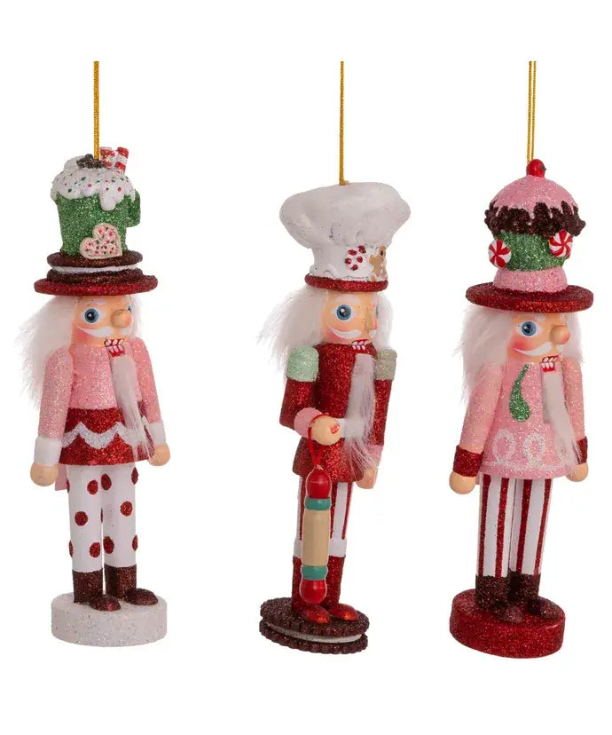 GINGERBREAD NUTCRACKER ORNAMENTS