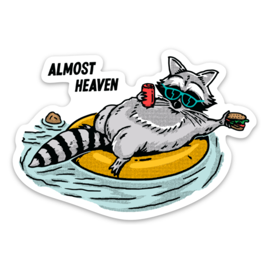 Almost Heaven Float Trip - Sticker